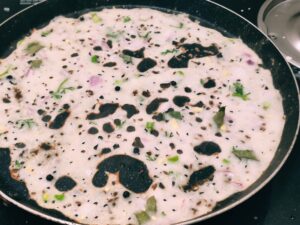 instant onion rava dosa