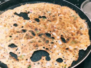 instant onion rava dosa