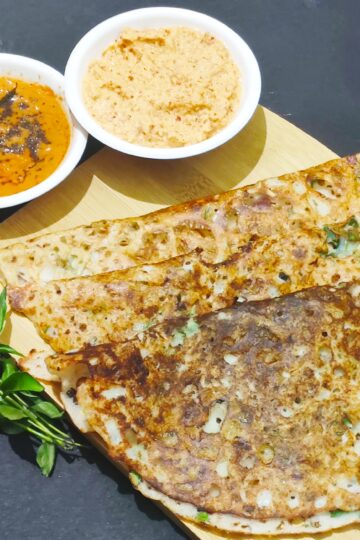 instant onion rava dosa