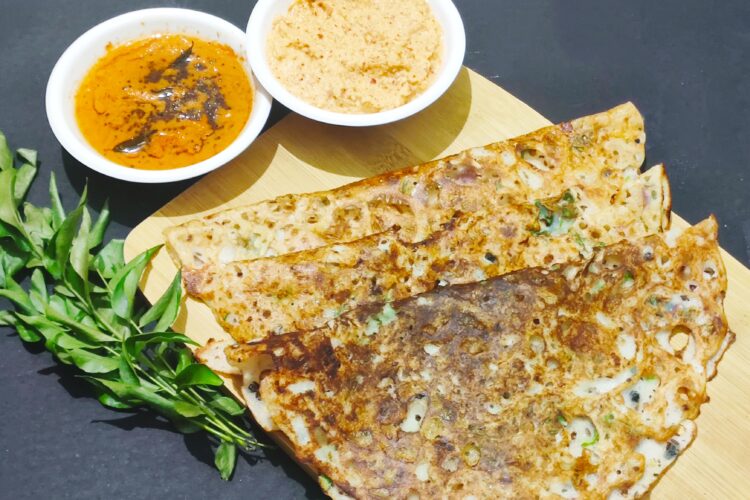 instant onion rava dosa