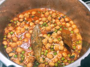 soya peas pulao