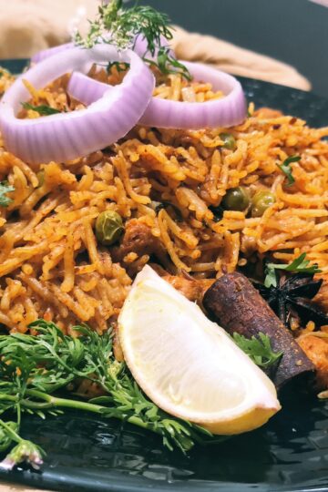 soya peas pulao