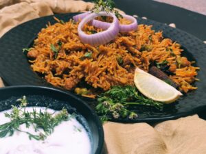 soya peas pulao