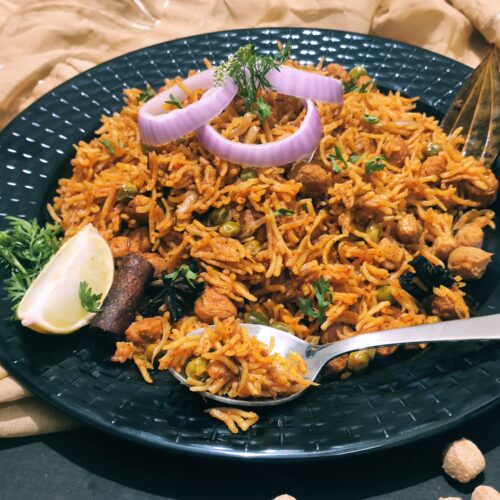 soya peas pulao