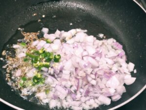 poached egg curry