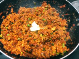 chicken keema pav