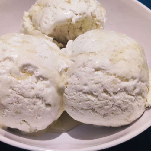 longan vanilla ice-cream