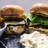 fried peri-peri chicken burger