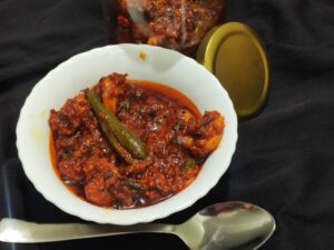 Kerala prawn pickle