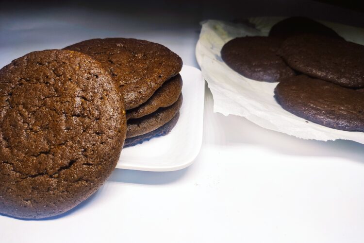 fudgy chocolate brownie cookies