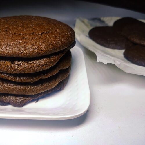 fudgy chocolate brownie cookies