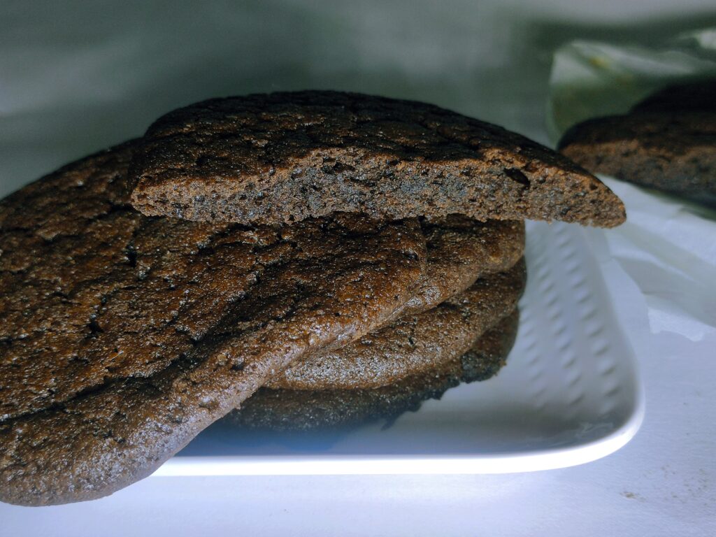 fudgy chocolate brownie cookies