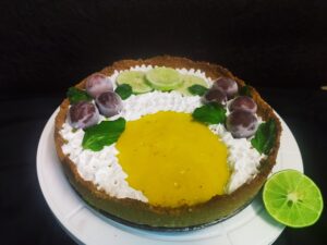 eggless lemon tart