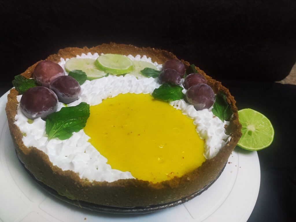 eggless lemon tart