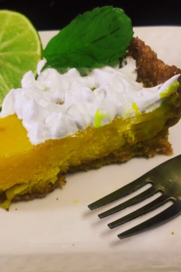 eggless lemon tart