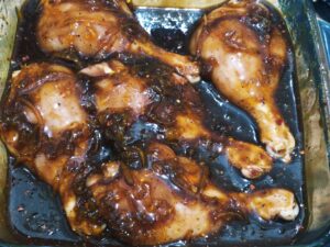 orange marmalade barbeque chicken