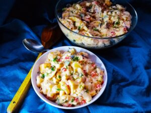 fruit and macaroni salad