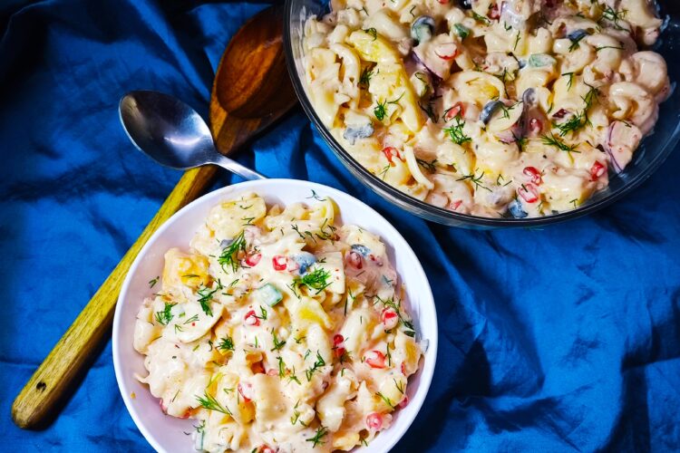 fruit and macaroni salad