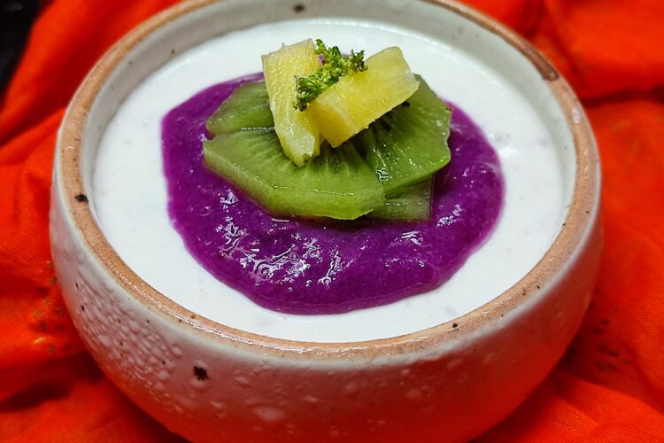 baked jamun yogurt