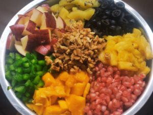 fruit and macaroni salad