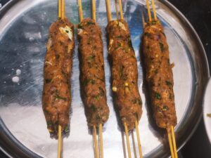 mutton seekh kebab