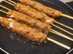 mutton seekh kebab