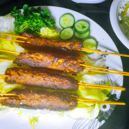 mutton seekh kebab