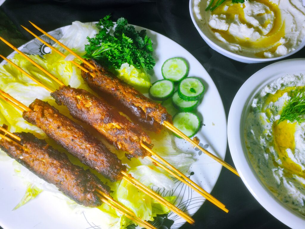 mutton seekh kebab