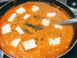 paneer makhani biryani