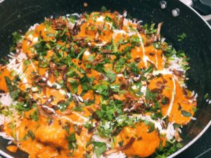 paneer makhani biryani