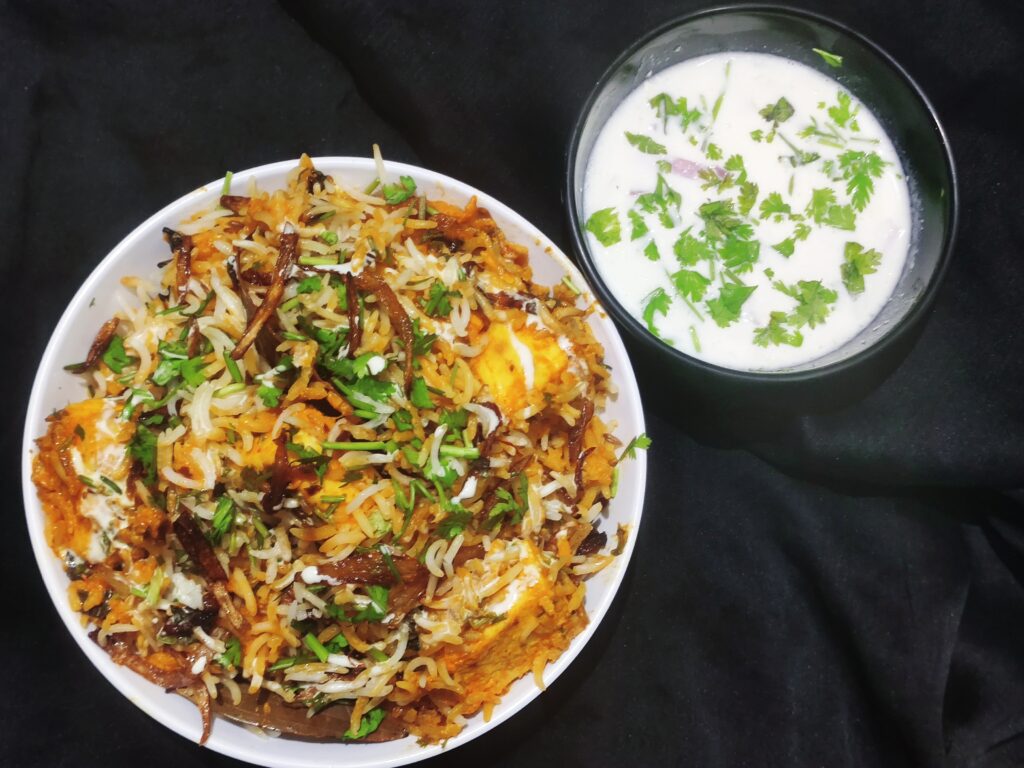 paneer makhani biryani