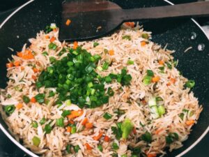 vegetable fried rice