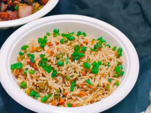 vegetable fried rice