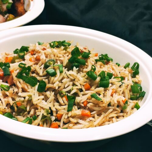 vegetable fried rice