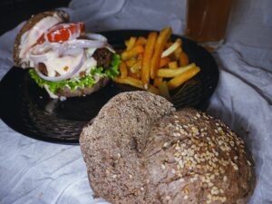 finger millet burger